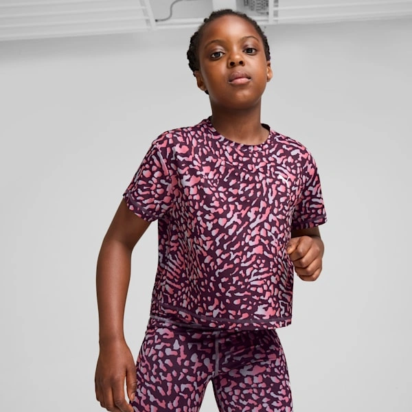 PUMA: Favorit Kort T-shirt til Store Børn Togtogglæde Enkelt og Fedt!